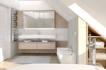  Projekt domu Ewa Lux Modern (WRR1070) - projekt domu parterowego z poddaszem - Zdjęcie 7