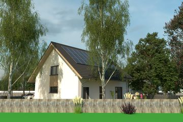  Projekt domu eko Typowy 50 (KKE1050) - projekt domu parterowego z poddaszem - Zdjęcie 5