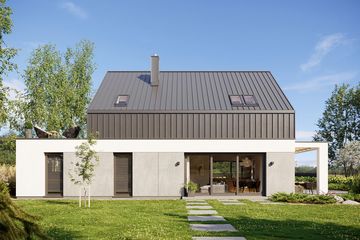  Projekt domu Premium Home 02 (GFP1001) - projekt domu parterowego z poddaszem - Zdjęcie 3