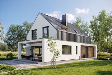  Projekt domu Premium Home 02 (GFP1001) - projekt domu parterowego z poddaszem - Zdjęcie 4