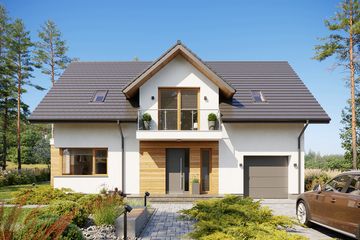  Projekt domu Premium Home 03 (GFP1002) - projekt domu parterowego z poddaszem - Zdjęcie 3