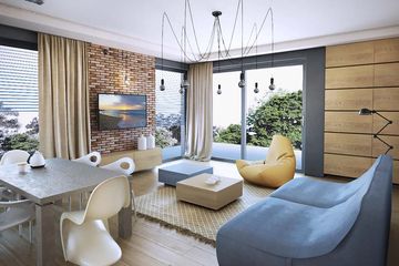  Projekt domu Pozytywka (WRN1479) - projekt domu parterowego - Zdjęcie 3