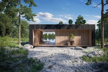  Projekt domu letniskowego HomeKoncept 84 DL (KRX1134) - projekt domu letniskowego parterowego - Zdjęcie 4