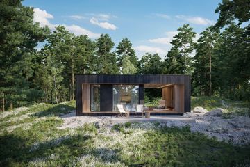  Projekt domu letniskowego HomeKoncept 84 DL (KRX1134) - projekt domu letniskowego parterowego - Zdjęcie 7