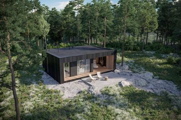  Projekt domu letniskowego HomeKoncept 84 DL (KRX1134) - projekt domu letniskowego parterowego - Zdjęcie 8