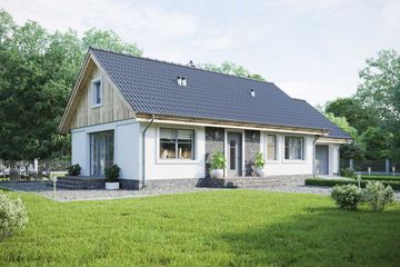  Projekt domu Corte V LMB62d (WRB1618) - projekt domu parterowego - Zdjęcie 4