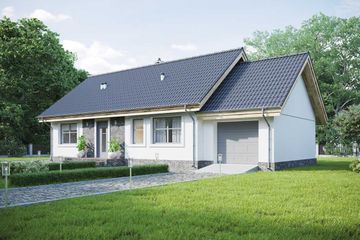  Projekt domu Corte V LMB62d (WRB1618) - projekt domu parterowego - Zdjęcie 2