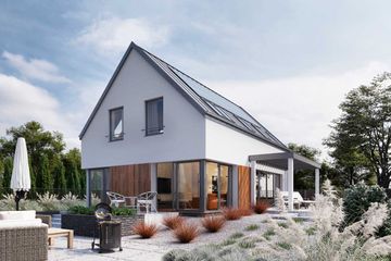  Projekt domu Rejkiawik DCP403 (WOB1730) - projekt domu parterowego z poddaszem - Zdjęcie 4