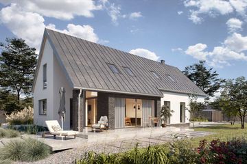  Projekt domu Medulin DCP405 (WOB1732) - projekt domu parterowego z poddaszem - Zdjęcie 3