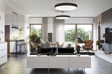  Projekt domu E-264 (WAX1178) - projekt domu parterowego - Zdjęcie 4