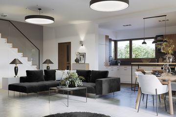  Projekt domu E-264 (WAX1178) - projekt domu parterowego - Zdjęcie 6