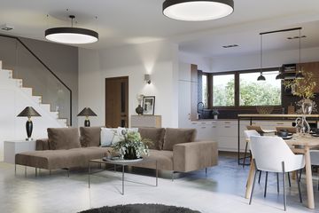  Projekt domu E-264a (WAX1179) - projekt domu parterowego - Zdjęcie 5