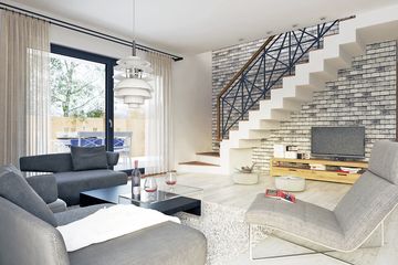  Projekt domu Nowalia II z garażem 1-st. [A] (WRF2091) - projekt domu parterowego z poddaszem - Zdjęcie 3