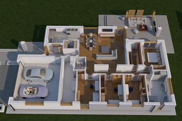  Projekt domu Toskania (SKA1116) - projekt domu parterowego - Zdjęcie 5