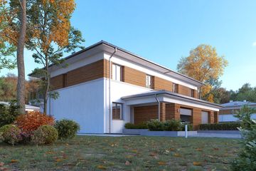  Projekt domu Karminowy 2 (BSA2275) - projekt domu z pełnym piętrem - Zdjęcie 5