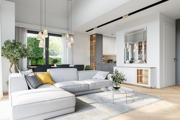  Projekt domu Willa rodzinna (WAH2011) - projekt domu parterowego - Zdjęcie 6