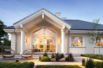  Projekt domu Willa rodzinna 2 (WAH2012) - projekt domu parterowego - Zdjęcie 3