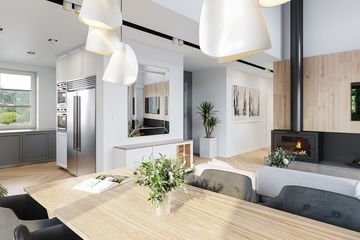  Projekt domu Willa rodzinna 2 (WAH2012) - projekt domu parterowego - Zdjęcie 5