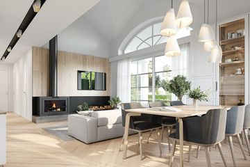  Projekt domu Willa rodzinna 2 (WAH2012) - projekt domu parterowego - Zdjęcie 7