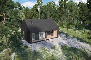  Projekt domu letniskowego HomeKoncept 85 DL (KRX1135) - projekt domu letniskowego parterowego - Zdjęcie 6