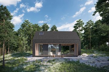  Projekt domu letniskowego HomeKoncept 85 DL (KRX1135) - projekt domu letniskowego parterowego - Zdjęcie 7