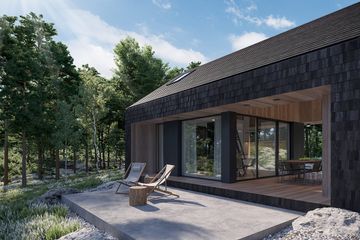  Projekt domu letniskowego HomeKoncept 85 DL (KRX1135) - projekt domu letniskowego parterowego - Zdjęcie 11