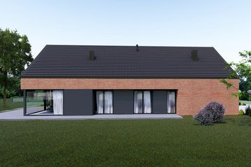  Projekt domu A-56 (PZB1063) - projekt domu parterowego - Zdjęcie 4