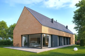  Projekt domu A-56 (PZB1063) - projekt domu parterowego - Zdjęcie 1