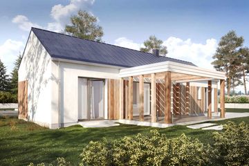  Projekt domu Ribeira II DCB135a (WOB1727) - projekt domu parterowego - Zdjęcie 5