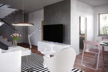  Projekt domu Nairobi LMP334 (WRB1608) - projekt domu parterowego z poddaszem - Zdjęcie 4