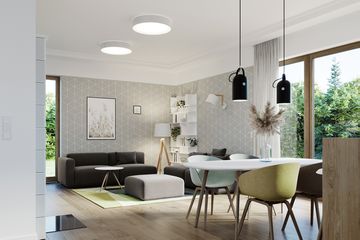  Projekt domu E-260 (WAX1181) - projekt domu parterowego z poddaszem - Zdjęcie 3