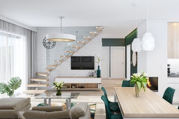  Projekt domu Kasia 6 (WAH2017) - projekt domu parterowego z poddaszem - Zdjęcie 7