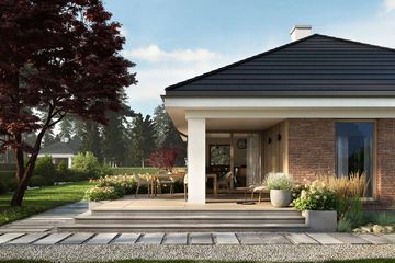  Projekt domu Eco 39 (WOZ1046) - projekt domu parterowego - Zdjęcie 4