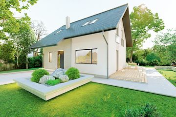  Projekt domu Premium Home 07 (GFP1006) - projekt domu parterowego z poddaszem - Zdjęcie 1