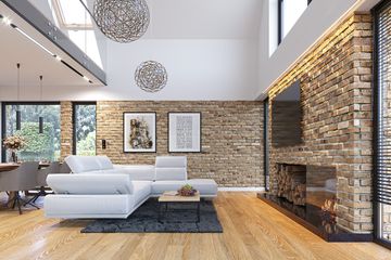  Projekt domu Willa Eska 3 (WAH2024) - projekt domu parterowego z poddaszem - Zdjęcie 6