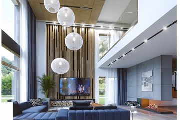  Projekt domu Willa moderna (WAH2025) - projekt domu z pełnym piętrem - Zdjęcie 9