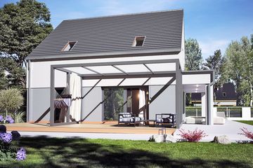  Projekt domu Nowalia II Mode z garażem 1-st. [A] (WRF2094) - projekt domu parterowego z poddaszem - Zdjęcie 3