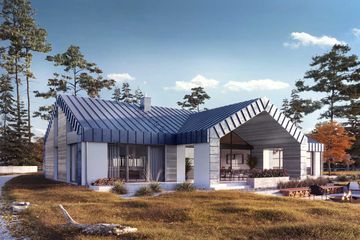  Projekt domu Mindelo III DCB136b (WOB1729) - projekt domu parterowego - Zdjęcie 3