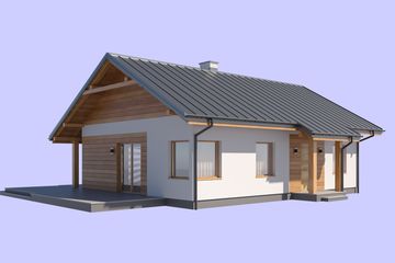  Projekt domu L-241 (SLU1013) - projekt domu parterowego - Zdjęcie 4