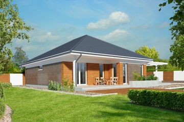  Projekt domu Alto DCB130 (WOB1752) - projekt domu parterowego - Zdjęcie 3