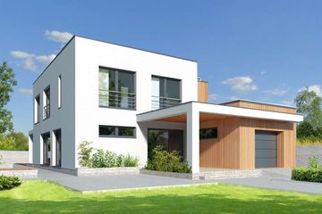  Projekt domu Akureyri DCP356 (WOB1742) - projekt domu z pełnym piętrem - Zdjęcie 1