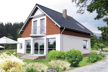  Projekt domu Cagliari DCP171 (WOB1751) - projekt domu parterowego z poddaszem - Zdjęcie 3