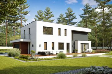  Projekt domu Intensywny D74 (WWB1093) - projekt domu z pełnym piętrem - Zdjęcie 2