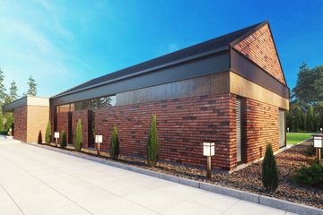  Projekt domu uA48v1 (WCB1235) - projekt domu parterowego - Zdjęcie 6