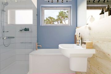  Projekt domu Opal z garażem 1-st. [A] (WRF2104) - projekt domu parterowego - Zdjęcie 7