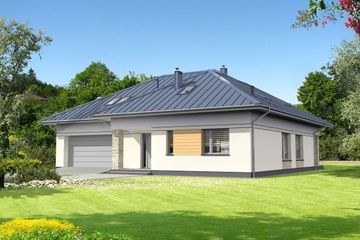  Projekt domu Stanford LMP358 (WRB1626) - projekt domu parterowego z poddaszem - Zdjęcie 1