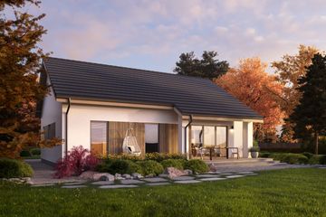  Projekt domu Eco 40 (WOZ1047) - projekt domu parterowego - Zdjęcie 2