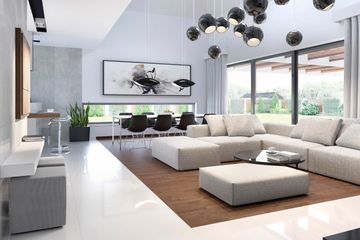  Projekt domu HomeKoncept 28 wariant 02 (KRX1137) - projekt domu parterowego z poddaszem - Zdjęcie 10