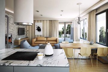  Projekt domu Mestre (WRN1482) - projekt domu parterowego - Zdjęcie 3