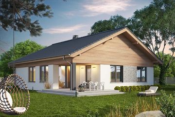  Projekt domu Mestre (WRN1482) - projekt domu parterowego - Zdjęcie 2